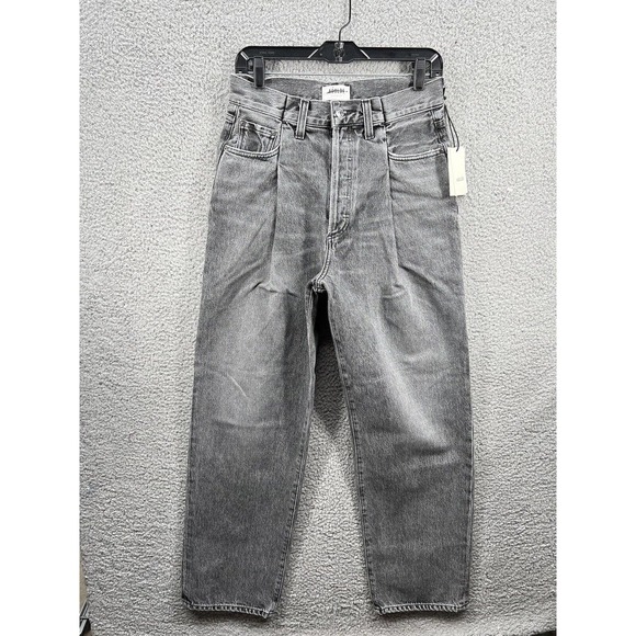 Agolde Pleated Front Jeans Size 27 “Tune” High Rise New